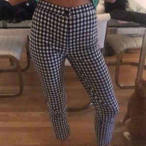 Checkered vintage pants